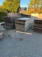 250m2 geïsoleerde dakplaten (gebruikt), Gebruikt, 15 m² of meer, Metaal, Grijs