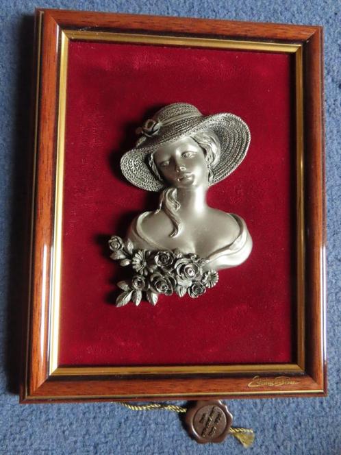 Lot Etain : Horloges, cendriers, bougeoir, cadre, assiette,, Antiek en Kunst, Antiek | Tin, Ophalen of Verzenden
