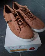 Nieuwe cognac kleur leder Esprit maat 40, Ophalen, Overige kleuren, Nieuw, Sneakers