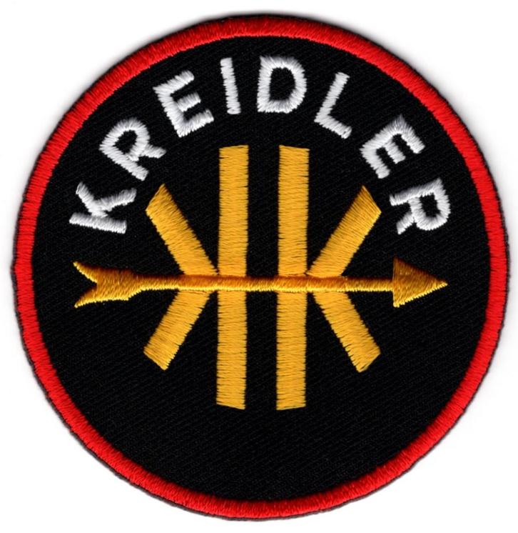 Kreidler stoffen opstrijk patch embleem #3, Motos, Accessoires | Autocollants, Envoi
