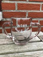 Glas / bokaal Artois Oud Leuven met 2 handvatten, Verzamelen, Biermerken, Ophalen, Zo goed als nieuw