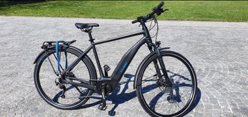 Cube touring hybrid one 400 elektrische fiets heren 6000 km, 51 à 55 cm, 50 km par batterie ou plus, Enlèvement, Utilisé
