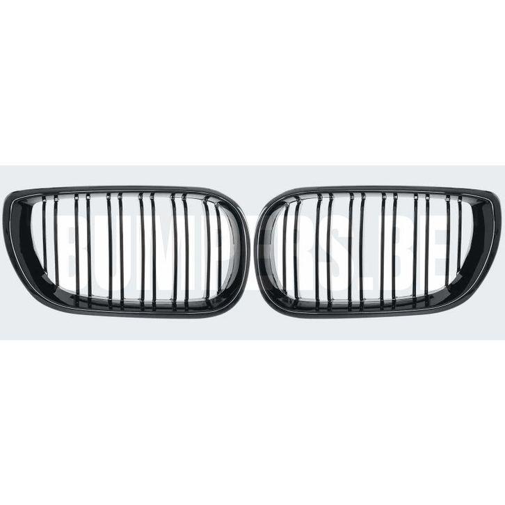 Grill Hoogglans Zwart Niergrill Dubbele Brug BMW 3 Serie E46, Auto-onderdelen, Overige Auto-onderdelen, Gebruikt, 6 maanden garantie