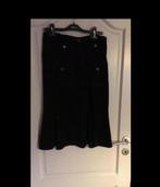 Zwarte rok in corduroy stof, perfecte staat., Kleding | Dames, Knielengte, Maat 38/40 (M), Ophalen of Verzenden, Zo goed als nieuw