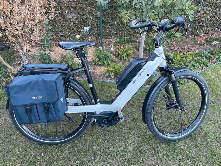 Riese & Müller Nevo Enviolo elektrische fiets, Fietsen en Brommers, Elektrische fietsen, Zo goed als nieuw, Riese & Müller, 50 km per accu of meer