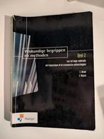 Wiskundige begrippen en methoden - Deel 2, Ophalen of Verzenden, Zo goed als nieuw