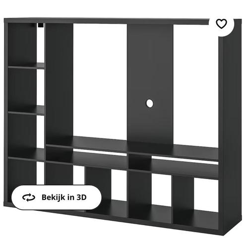 Tv meubel IKEA Lappland zwart-bruin Nieuw !, Maison & Meubles, Armoires | Mobilier de télévision, Neuf, Enlèvement ou Envoi