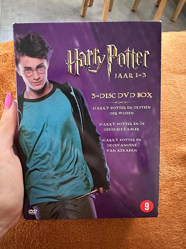 Harry Potter dvd box 3 dvd’s, Cd's en Dvd's, Dvd's | Tv en Series, Zo goed als nieuw, Ophalen