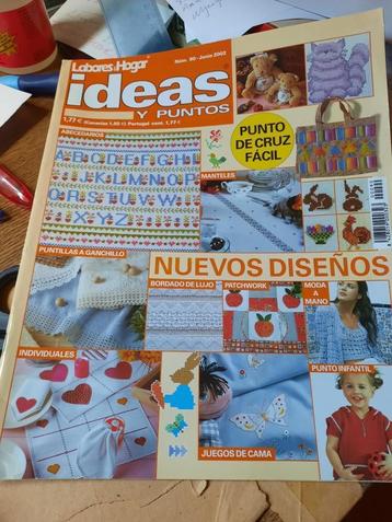 Tijdschrift " Labores del Hogar - Y Puntos " Nr 90/2002 beschikbaar voor biedingen