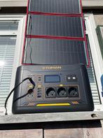 2200W Powerstation 1548Wh + 300w Zonnepaneel Thuisbatterij, Caravans en Kamperen, Ophalen of Verzenden, Nieuw