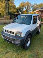 Suzuki Jimny*Verhoogd*off-road Banden*snorkel*, Auto's, 4 zetels, Wit, Adaptieve lichten, Bedrijf