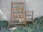 trap ladder laddertje hout H110 en H70, Doe-het-zelf en Bouw, Ophalen, Gebruikt, Ladder, Minder dan 2 meter