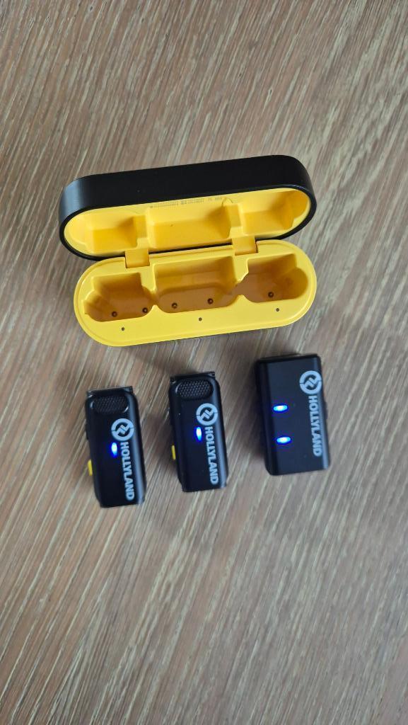 Hollyland Lark M1 Wireless Microphone, Muziek en Instrumenten, Microfoons, Zo goed als nieuw, Overige typen, Draadloos, Ophalen