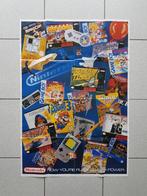 Nintendo poster 1992, Rechthoekig Staand, Verzenden, Zo goed als nieuw, A1 t/m A3