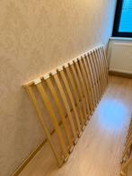 2 lattenbodems 80 x 200 cm, Comme neuf, Sommier, 200 cm, Enlèvement