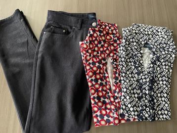 Pakket Terre Bleue - 38 - M - gratis blazer - 4 stuks totaal beschikbaar voor biedingen