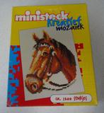 "Ministeck " 2 stuks van Paarden Mozaik  Gotwald., Gotwald, Een of twee spelers, Ophalen of Verzenden, Zo goed als nieuw