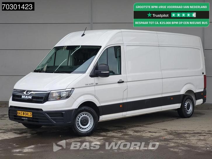 MAN TGE 3.140 Automaat L4H3 Airco Camera Parkeersensoren Eur, Autos, Camionnettes & Utilitaires, Entreprise, Achat, Caméra de recul