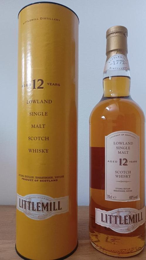 Littlemill - Whisky - Closed Distillery - Original Bottling, Verzamelen, Wijnen, Zo goed als nieuw, Overige typen, Overige gebieden