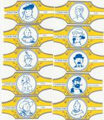 serie sigarenbanden (10) stripfiguren Kuifje volledig #6, Verzenden, Kuifje, Gebruikt, Overige typen