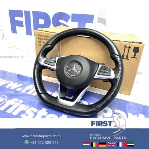 W205 C Klasse W253 GLC AMG Stuur + airbag origineel Mercedes, Auto-onderdelen, Besturing, Mercedes-Benz, Gebruikt, Ophalen of Verzenden