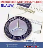 Mercedes MOTORKAP LOGO BLAUW EMBLEEM W176 W177 W246 W247 W11, Enlèvement ou Envoi, Mercedes-Benz, Neuf