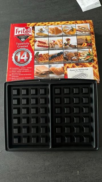 Plaat voor brusselse wafels beschikbaar voor biedingen
