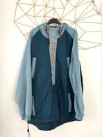 Nike vintage jas uit de jaren 90 - Nike Swoosh Anorak, Ophalen, Maat 52/54 (L), Blauw, Nike
