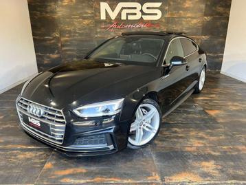 Audi A5 *2.0 TDI *S-LINE *PANO *CAMERA *FEUX LED *CUIR beschikbaar voor biedingen