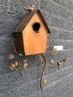 koper metalen wand vogelhuis. , vogelhuis, Tuin en Terras, Ophalen of Verzenden, Nieuw