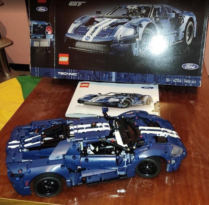 LEGO Technic 2022 Ford GT (42154), Kinderen en Baby's, Speelgoed | Duplo en Lego, Zo goed als nieuw, Lego, Complete set, Ophalen of Verzenden