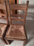 6 eiken stoelen, Antiek en Kunst, Ophalen