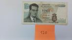 20 Frank België 1964, Ophalen of Verzenden, Los biljet