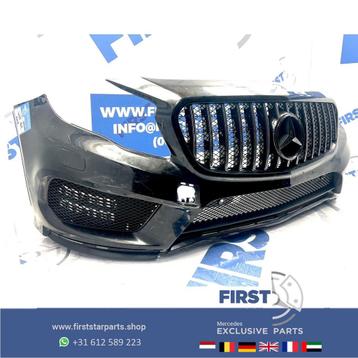 W156 GLA AMG BUMPER X156 VOORBUMPER ZWART WIT GRIJS PRE FACE beschikbaar voor biedingen