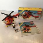 Lego Legoland - Brandweer blushelikopter - 6685, Ensemble complet, Lego, Utilisé, Enlèvement ou Envoi