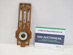 Vintage Houten Wand-Weerstation', Antiek en Kunst
