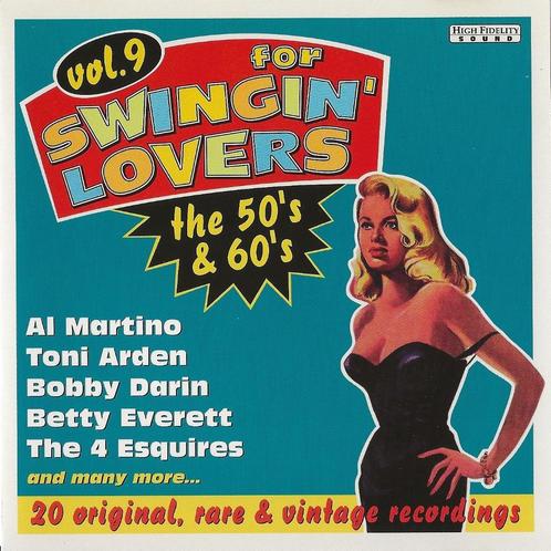 CD vol.9 " For swingin' lovers " The 50's & 60's, CD & DVD, CD | Compilations, Enlèvement ou Envoi