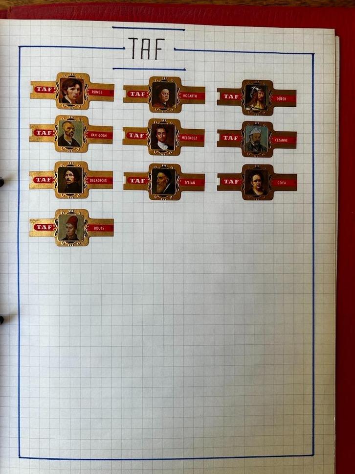 Verzameling sigarenbandjes boek 2 deel 4/4, Verzamelen, Rookartikelen, Aanstekers en Luciferdoosjes, Sigarenbandjes, Ophalen of Verzenden