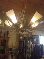 vintage luster, Huis en Inrichting, Lampen | Hanglampen, Ophalen, Gebruikt, 50 tot 75 cm, Vintage