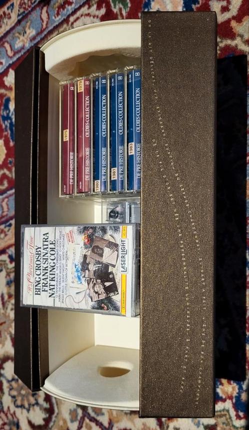 Cassettes De Prehistorie Oldies Collection Jaren '70, Huis en Inrichting, Woonaccessoires | Cd- en Dvd-rekken, Gebruikt, Ophalen of Verzenden