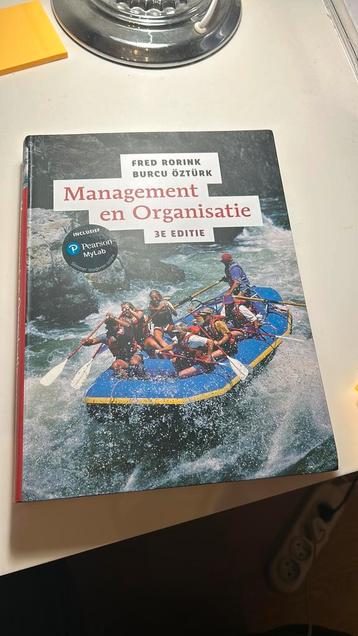 Management en Organisatie, 3e editie met MyLab NL toegangsco beschikbaar voor biedingen