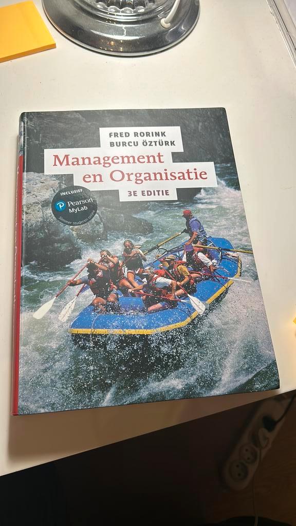Management en Organisatie, 3e editie met MyLab NL toegangsco, Boeken, Schoolboeken, Nederlands, Ophalen