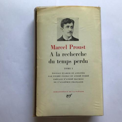 Proust - A la recherche du temps perdu T1 - La Pléiade, Boeken, Overige Boeken, Zo goed als nieuw, Ophalen of Verzenden