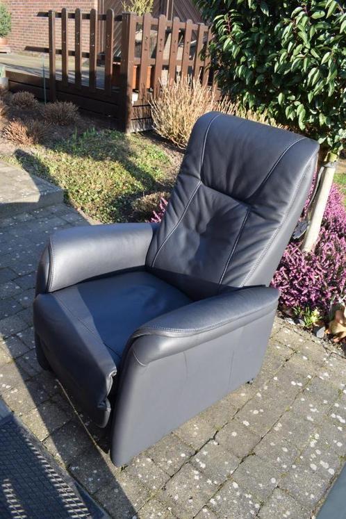Relaxclubzetel, Huis en Inrichting, Zetels | Zetels, Gebruikt, Eenpersoons, Minder dan 150 cm, 75 tot 100 cm, Leer, Ophalen