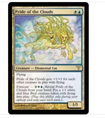 Pride of the Clouds - DIS - MTG - EX   beschikbaar voor biedingen