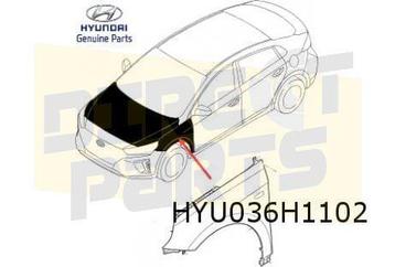 Hyundai Ioniq 10/16-8/22 voorscherm Rechts Origineel! 66321G beschikbaar voor biedingen