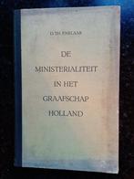 De Ministerialiteit in het Graafschap Holland, Gelezen, Ophalen of Verzenden, Politiek en Staatkunde