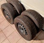Jantes VW, entraxe 5x112 avec des pneus hiver 195/65-15, Auto-onderdelen, 15 inch, Banden en Velgen, Gebruikt, Winterbanden