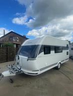 Hobby 470 met stapelbed zo goed als nieuw, Caravans en Kamperen, Caravans, Hobby, Bedrijf, 4 tot 5 meter, Luifel