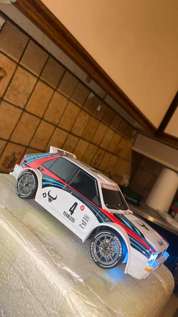 RC Delta Integrale Drifter FULL RTR, Hobby en Vrije tijd, Modelbouw | Radiografisch | Auto's, Nieuw, Auto onroad, Elektro, Overige schalen